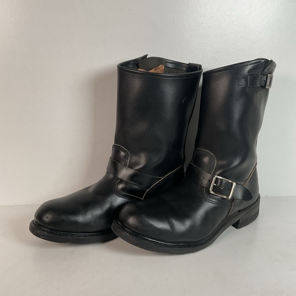 Vintage Brahma Steel Toe Engineer Boots | USA Made | Men’s 9.5 main image 5